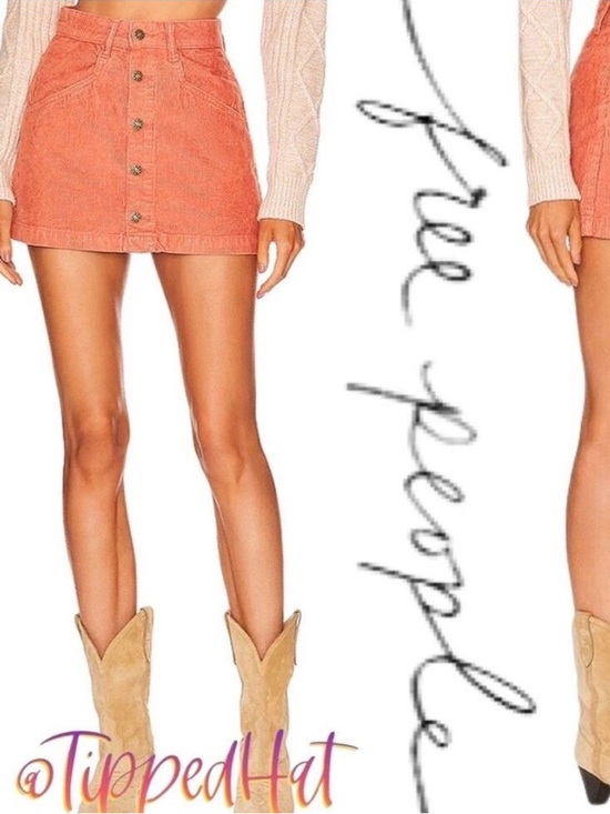 Free People Dresses & Skirts - NWT $60 Free People RAY Corduroy Mini Skirt